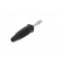 Plug | 4mm banana | 32A | 60VDC | black | non-insulated | for cable | 3mΩ image 6