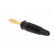 Plug | 4mm banana | 32A | 60VDC | black | non-insulated | for cable | 3mΩ paveikslėlis 4