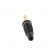 Plug | 4mm banana | 32A | 60VDC | black | non-insulated | for cable | 3mΩ paveikslėlis 5