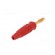 Plug | 4mm banana | 32A | 60VDC | red | non-insulated | for cable | 3mΩ image 6