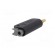 Plug | 4mm banana | 32A | black | gold-plated | on cable image 6