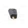 Plug | 4mm banana | 32A | black | gold-plated | on cable фото 9
