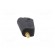 Plug | 4mm banana | 32A | black | gold-plated | on cable image 9