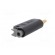 Plug | 4mm banana | 32A | black | gold-plated | on cable фото 6
