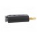 Plug | 4mm banana | 32A | black | gold-plated | on cable paveikslėlis 7