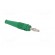 Plug | 4mm banana | 32A | green | 2.5mm2 | nickel plated | soldered | 69mm image 8