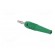 Plug | 4mm banana | 32A | green | 2.5mm2 | nickel plated | soldered | 69mm image 4