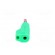Plug | 4mm banana | 32A | green | insulated,with 4mm axial socket image 5