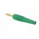 Plug | 4mm banana | 32A | green | 2.5mm2 | Plating: gold-plated | 69mm image 4