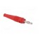 Plug | 4mm banana | 32A | red | 2.5mm2 | Plating: nickel plated | 69mm image 8