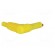 Plug | 4mm banana | 32A | yellow | insulated | 40mm | for cable image 6