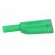 Plug | 4mm banana | 36A | 1kVAC | green | insulated | 56mm | 2.5mm2 image 3