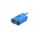 Plug | 4mm banana | 36A | 30VAC | 60VDC | blue | non-insulated | 57.2mm image 6