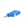 Plug | 4mm banana | 36A | 30VAC | 60VDC | blue | non-insulated | 57.2mm image 2