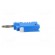 Plug | 4mm banana | 36A | 30VAC | 60VDC | blue | non-insulated | 57.2mm image 3