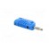 Plug | 4mm banana | 36A | 30VAC | 60VDC | blue | non-insulated | 57.2mm image 8