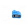 Plug | 4mm banana | 36A | 30VAC | 60VDC | blue | Mounting: on cable image 5