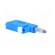Plug | 4mm banana | 36A | 30VAC | 60VDC | blue | Mounting: on cable image 8