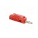 Plug | 4mm banana | 36A | 30VAC | 60VDC | red | non-insulated | 57.2mm фото 8