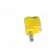 Plug | 4mm banana | 36A | 30VAC | 60VDC | yellow | Mounting: on cable image 9