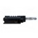 Plug | 4mm banana | 36A | 70VDC | black | 2.5mm2 | on cable image 7