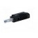 Plug | 4mm banana | 36A | 70VDC | black | 2.5mm2 | on cable image 2