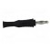 Plug | 4mm banana | 36A | 70VDC | black | non-insulated | 2mΩ | 4AWG÷2AWG фото 7