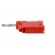 Plug | 4mm banana | 36A | 70VDC | red | 2.5mm2 | on cable image 3