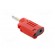 Plug | 4mm banana | 36A | 70VDC | red | 2.5mm2 | on cable image 4