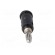 Plug | 4mm banana | 5A | 5kV | black | Max.wire diam: 3mm | 1pcs. image 9