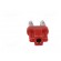 Stackable safety shunt | 4mm banana | 12A | 33VAC | 70VDC | red image 5