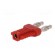 Stackable safety shunt | 4mm banana | 12A | 33VAC | 70VDC | red image 6