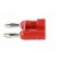 Stackable safety shunt | 15A | 5kV | red | non-insulated | 39.37mm фото 3