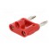 Stackable safety shunt | 15A | 5kV | red | non-insulated | 39.37mm фото 6