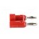 Stackable safety shunt | 15A | 5kV | red | non-insulated | 39.37mm фото 7