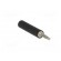 Adapter | 2mm banana | 10A | 70VDC | black | nickel plated | 35.5mm image 8