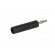 Adapter | 2mm banana | 10A | 60VDC | black | Plating: nickel plated фото 6