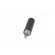 Adapter | 2mm banana | 10A | 60VDC | black | Plating: nickel plated фото 9