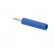 Adapter | 2mm banana | 10A | 70VDC | blue | nickel plated | 35.5mm image 4