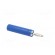 Adapter | 2mm banana | 10A | 70VDC | blue | nickel plated | 35.5mm image 8