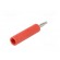 Adapter | 2mm banana | 10A | 60VDC | red | Plating: nickel plated image 6