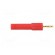 Adapter | 2mm banana | 36A | 60VDC | red | Plating: gold-plated | 44.5mm image 7