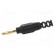 Plug | 2mm banana | 10A | 30VAC | 60VDC | black | Connection: soldering фото 3