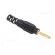 Plug | 2mm banana | 10A | 30VAC | 60VDC | black | Connection: soldering фото 8