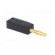 Plug | 2mm banana | 10A | 60V | black | Plating: gold-plated | 0.5mm2 paveikslėlis 8