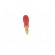 Plug | 2mm banana | 10A | 60V | red | Plating: gold-plated | 0.5mm2 paveikslėlis 9