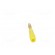 Plug | 2mm banana | 10A | 60V | yellow | Plating: gold-plated | 0.5mm2 image 5