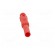 Plug | 2mm banana | red | gold-plated | Insulation: polyamide | Ø: 2.1mm image 10