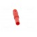 Plug | 2mm banana | red | Max.wire diam: 2.7mm | Overall len: 39.7mm image 10