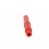 Plug | 2mm banana | red | Max.wire diam: 2.7mm | Overall len: 39.7mm фото 6